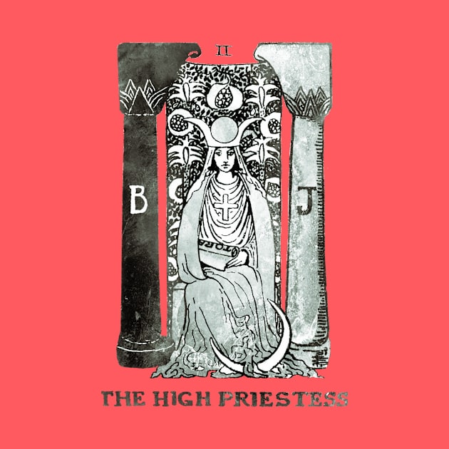 The High Priestess - Major Arcana Tarot Card by The Blue Box