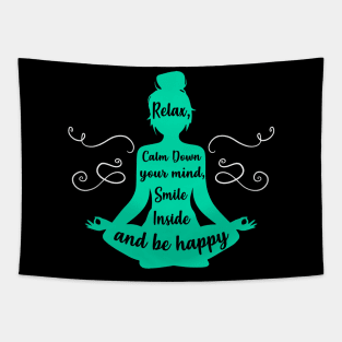 Yoga Lover Gift Tapestry