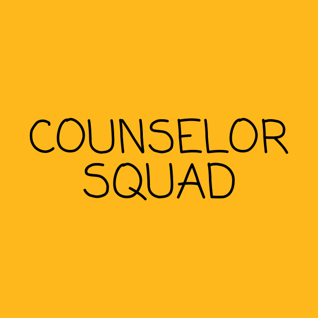 Counselor Squad by Teacher Tees