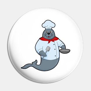 Seal as Cook with Pan & Spatula Pin