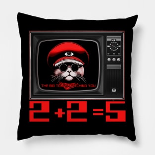 2+2=5 - The Big Tom is Watching you Pillow