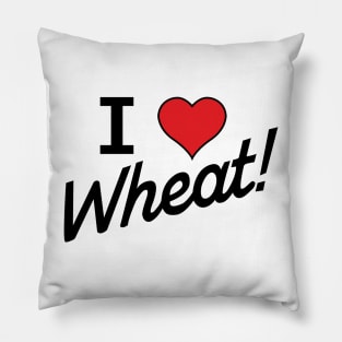 I love Wheat Pillow