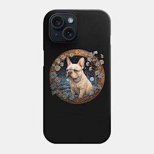 Tan Frenchie Illustration Phone Case