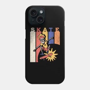 Skater Shirt - Gift for Skateboarder Phone Case