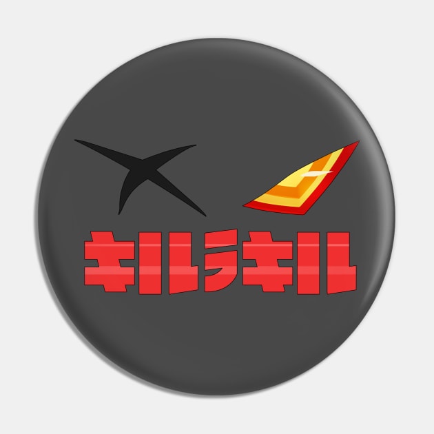 Kill la Kill Senketsu with logo Pin by Feecle