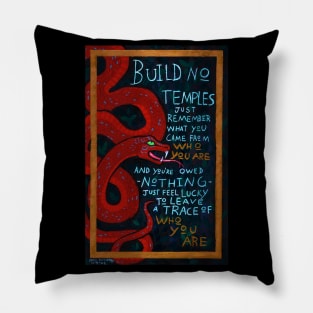 Save Your Serpent Pillow