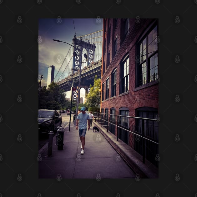 Manhattan Bridge Dumbo Brooklyn NYC by eleonoraingrid