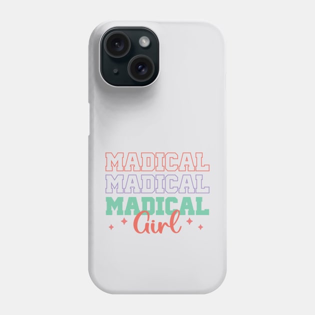 Madical Girl- Funny Medical Women's Day Design Phone Case by ARTSYVIBES111