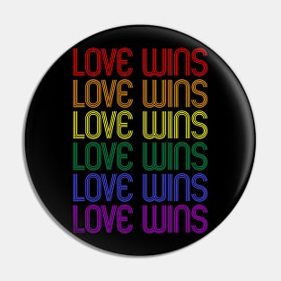 LOVE WINS Pin