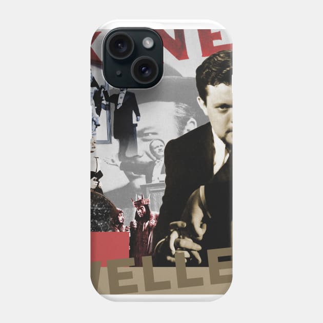 Orson Welles Collage Portrait Phone Case by Dez53