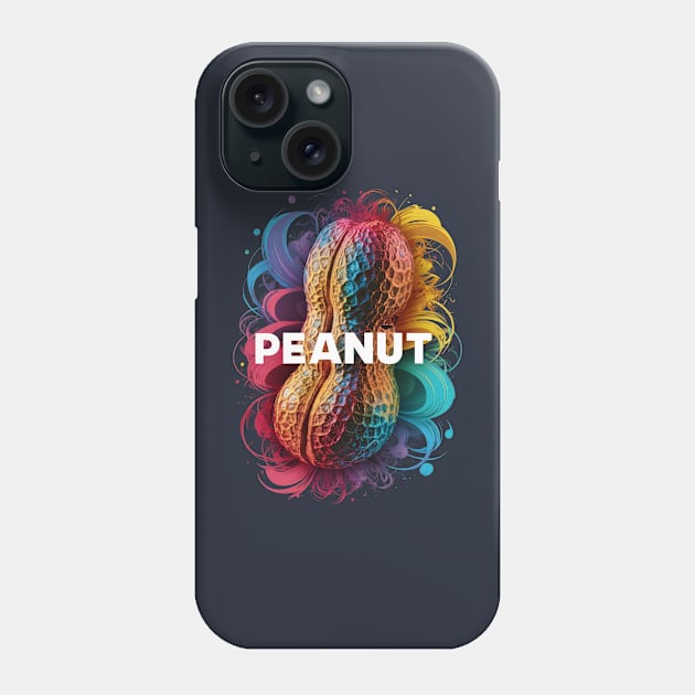 Colorful Peanut Phone Case by UrbanBlend