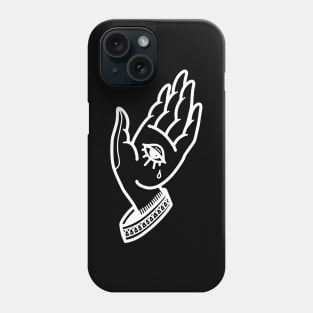 Hand and eye design Phone Case