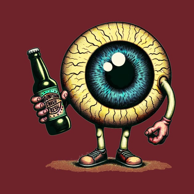 Drinking Eyeball by IcarusPoe