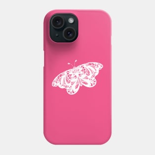 Flutterby white Phone Case