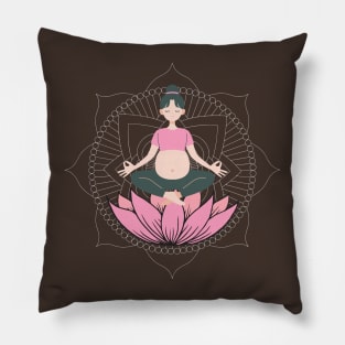 Blossoming Tranquility Pillow