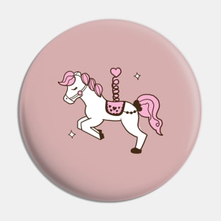 Carousel Merry Go Round Pony Horse Pin