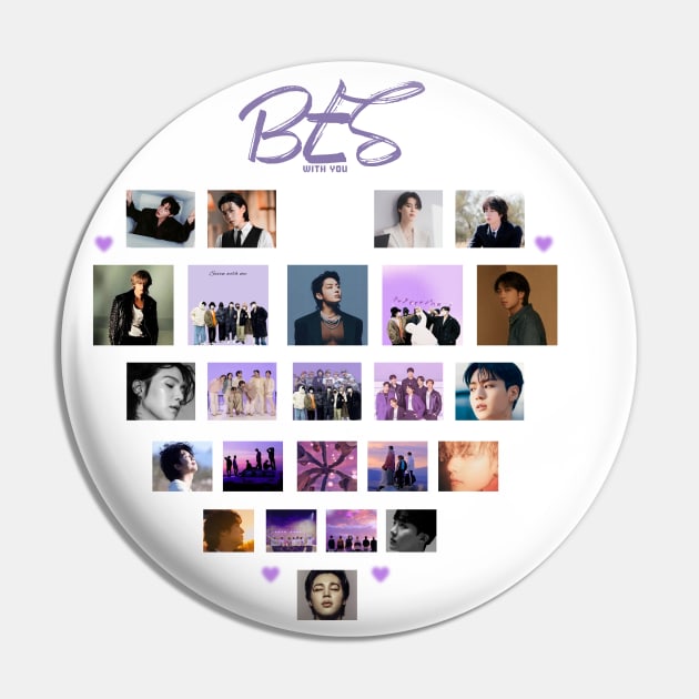 BTS Pin by Legacy of Self-Expression Art