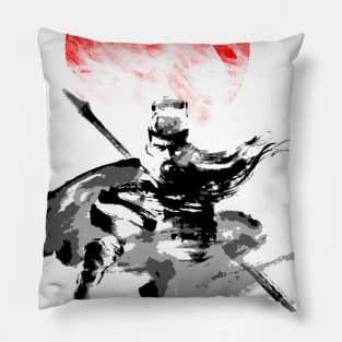 Japanese Warrior Pillow
