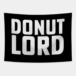 Donut Lord Costume Shirt for Dad with Pretzel Lady Tapestry