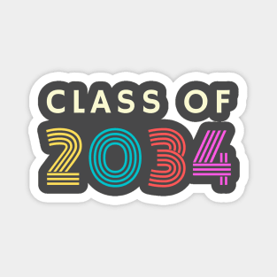 Minimal class of 2034 grow with me Magnet