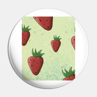 Strawberry Repeated Design Pin