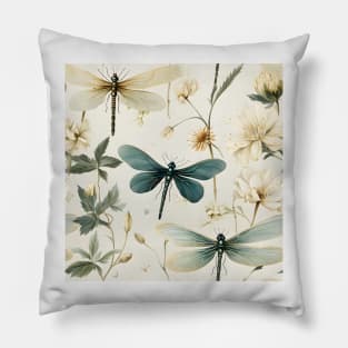 Dragonfly Pattern 5 Pillow