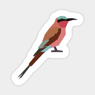 Graphic Nature - Southern Carmine Bee-Eater Magnet