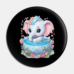 Elephant Drawing Pin