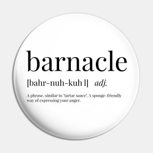 Barnacle Definition Pin