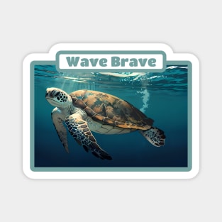 Turtle Wave Magnet