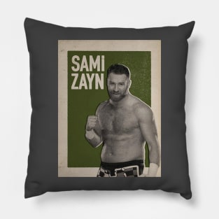 Sami Zayn Vintage Pillow