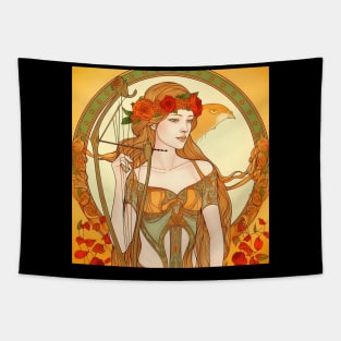 Artemis greek deity Tapestry