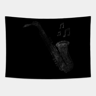 Saxophone Musical instrument Tapestry