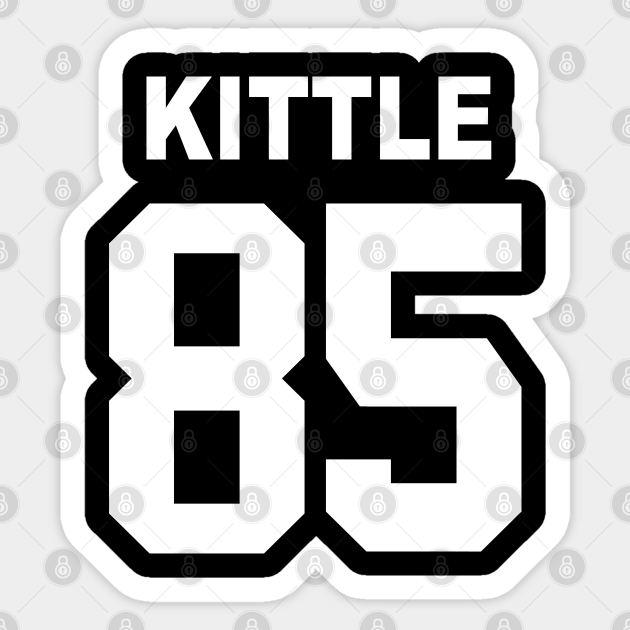 George Kittle Touchdown Celebration San Francisco 49ers Kittle 85 Sticker Teepublic