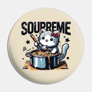Feline Chef's Soupreme Pin