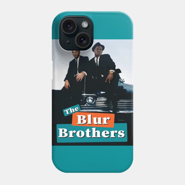 The Blur Brothers (A) Phone Case by BinarySunset