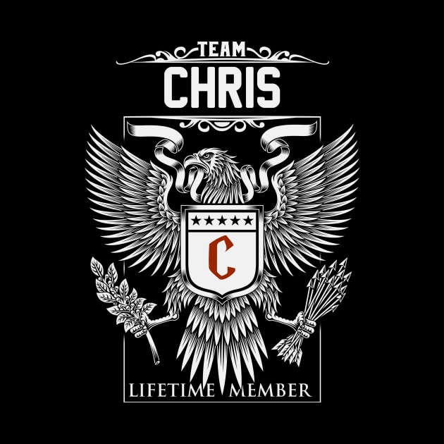 Team Chris Lifetime Member | Chris First Name, Chris Family Name, Chris Surname by WiseCookoPTvo