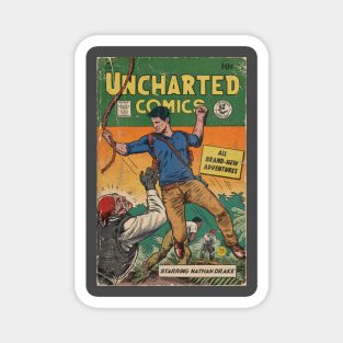 Uncharted comics fan art Magnet