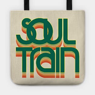 Soul Train Retro Color Green Tote