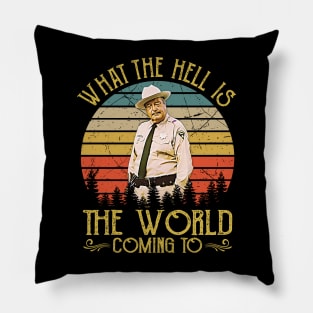 What The Hell Is The World Coming To Pillow