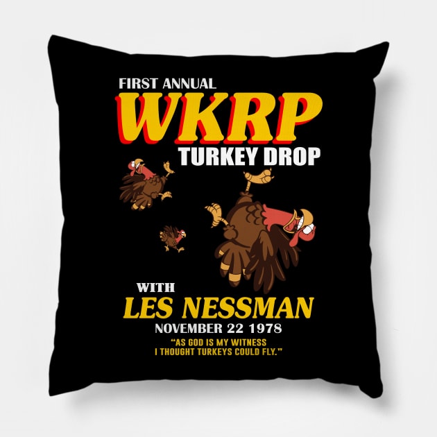 First Annual WKRP Pillow by lisanna