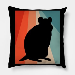 Vintage Quokka Retro Design Australia Animal Pillow