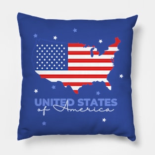 Modern America Pillow