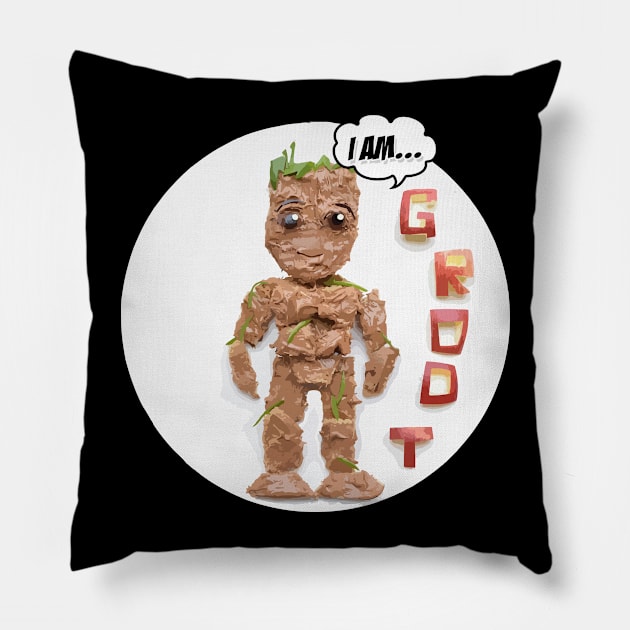 GROOT Pillow by Joker & Angel