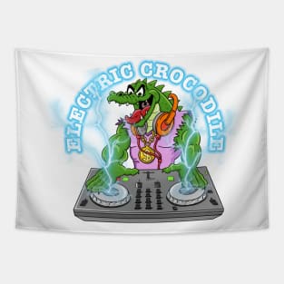 Crocodile eletric Tapestry