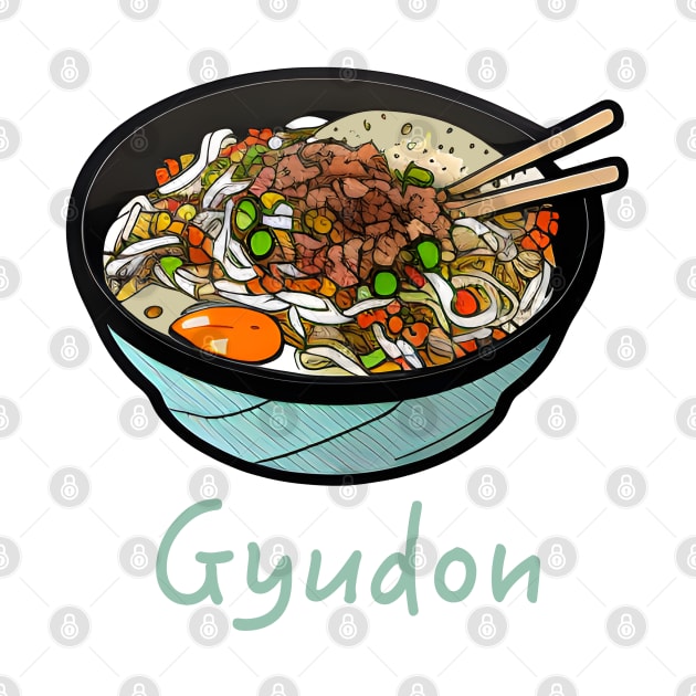 Gyudon (Japanese beef rick bowl) by Nosametee