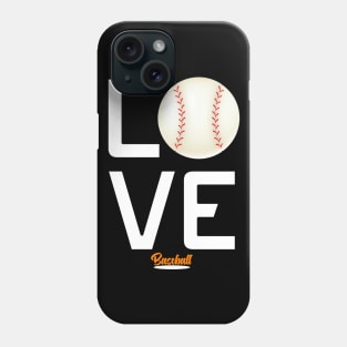 Love Baseball Player Baseball Coach Cool Baseball Themed Phone Case