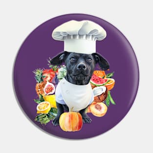 Chef Dachshund Pin