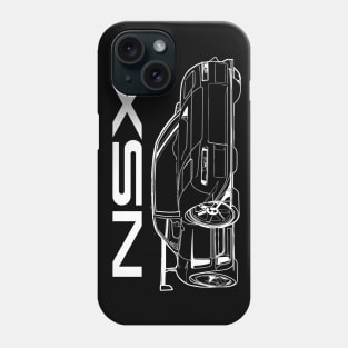 honda NSX line art Phone Case