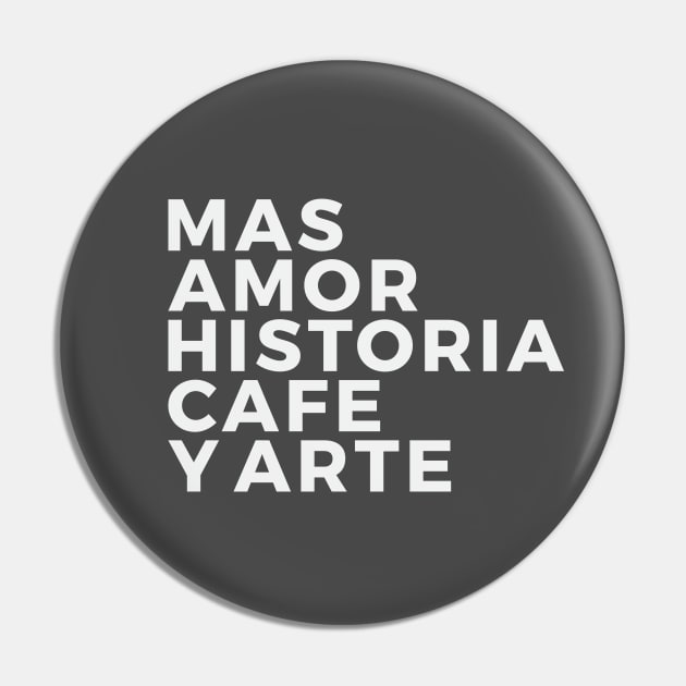 Amor, historia, cafe y arte Pin by proyectomangolab